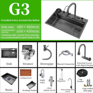 g3 coolthing waterfall sink